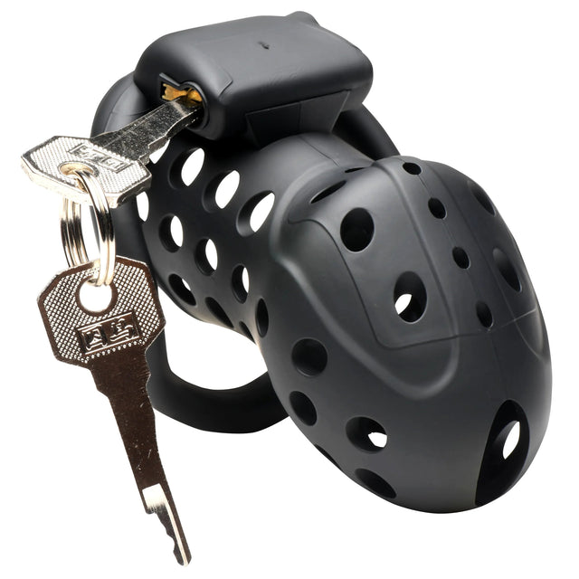 Master Series - Lock Down Chastity Cage - Boutique Séduction