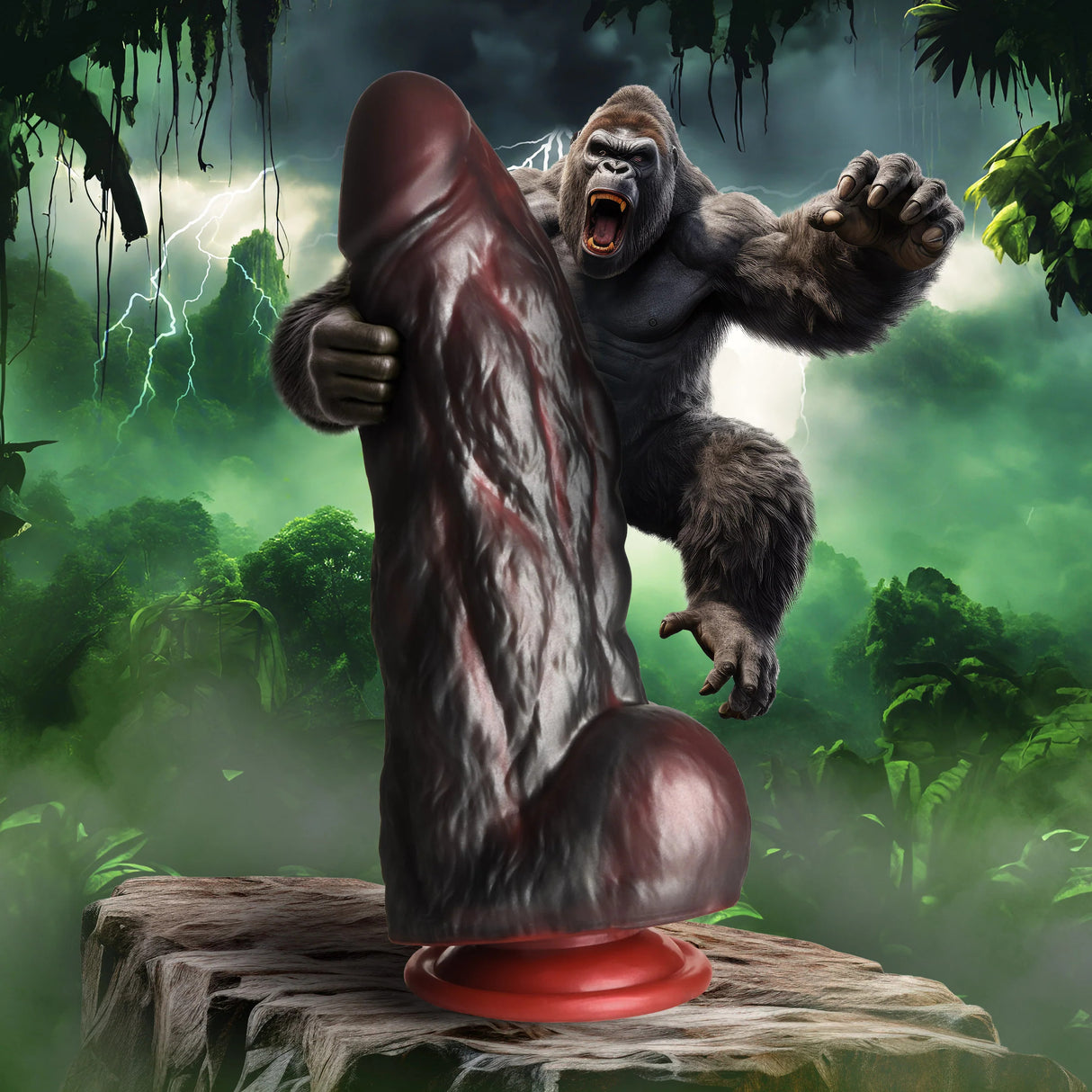 King Kong Dildo en Silicone