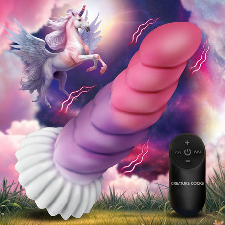 Cloud Rider Vibrating Silicone Dildo