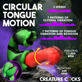 Tongue Lasher Vibrateur en Silicone