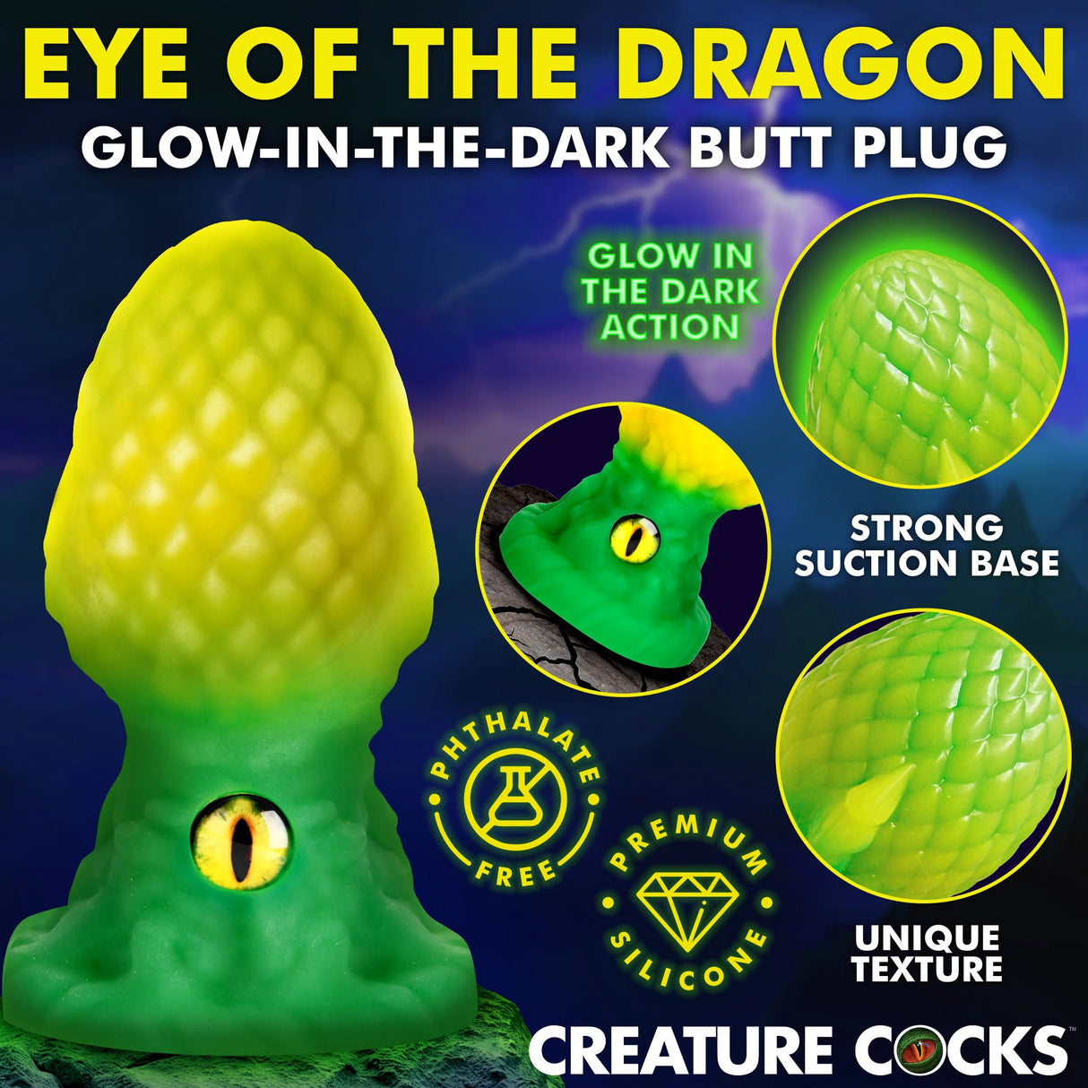 Eye Of The Dragon Plug Anal en Silicone