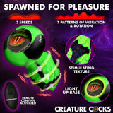 Eye Of The Spawn Vibrating & Squirming Butt Plug
