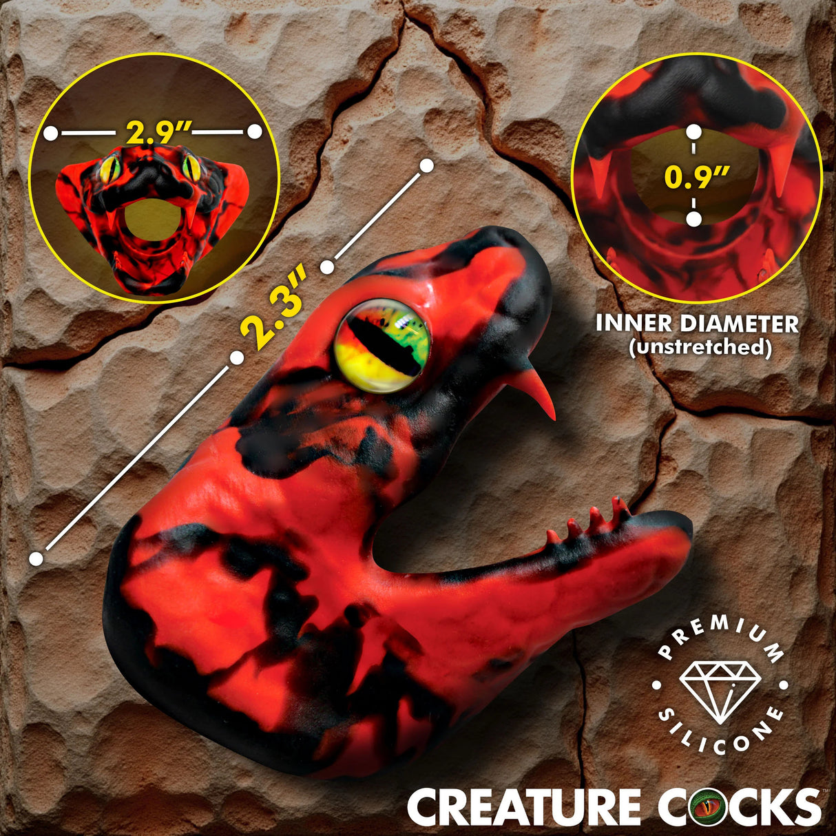 Master Cobra Silicone Cock Ring