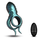 Anneau Pénien Octo Grip Vibrant en Silicone