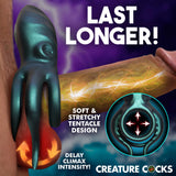 Anneau Pénien Octo Grip Vibrant en Silicone