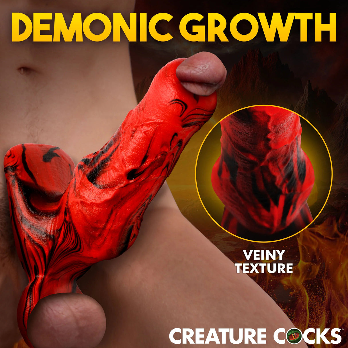 Extension à Pénis Hell Hound en Silicone