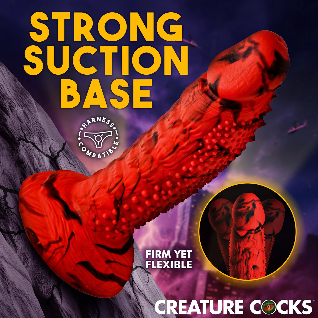 Dildo Gojira en Silicone