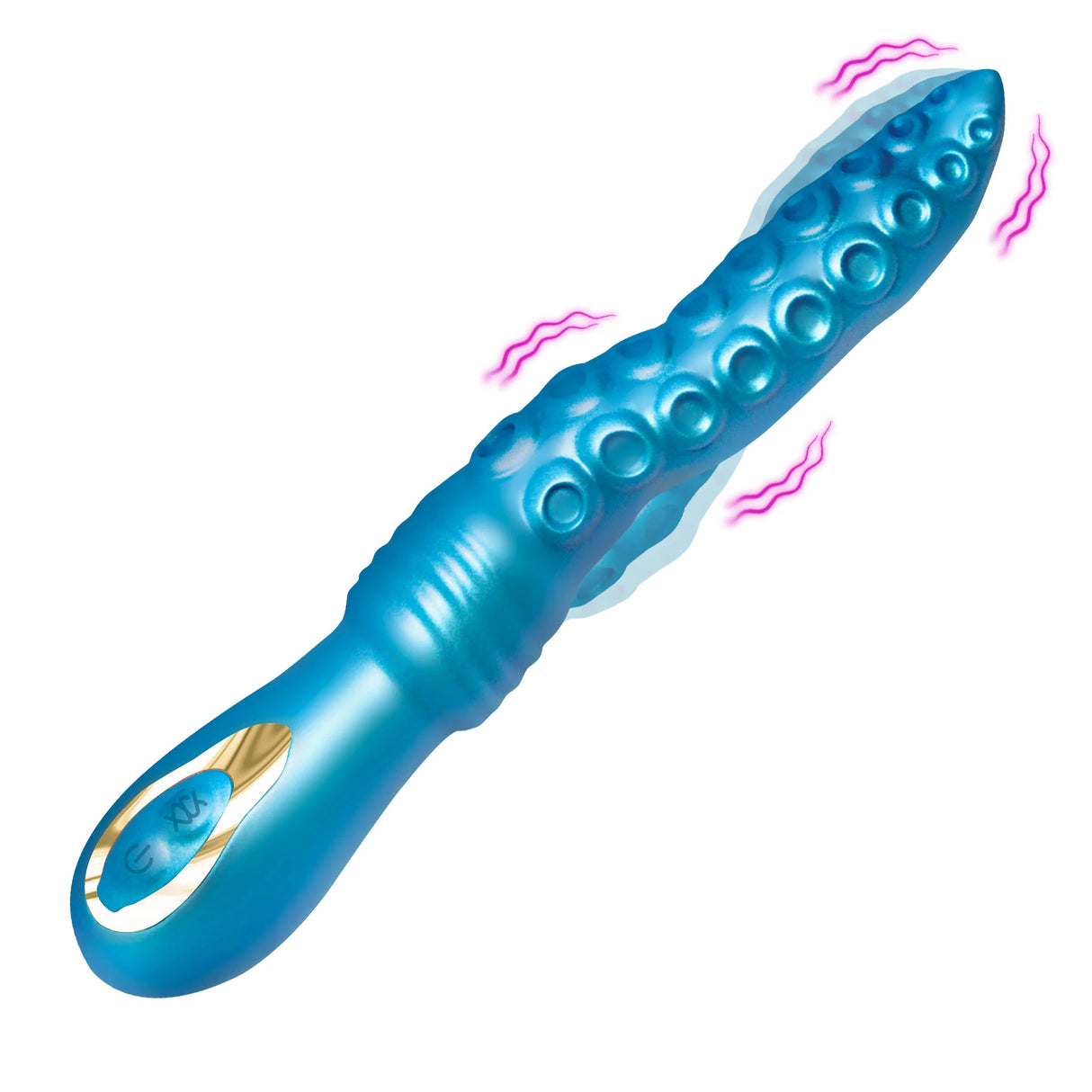 Vibrateur Tenta-Squirm à Mouvements de Va-et-Vient