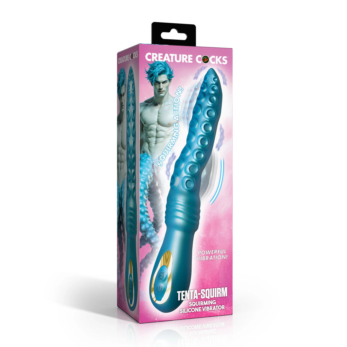 Vibrateur Tenta-Squirm à Mouvements de Va-et-Vient