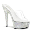 Jeweled Platform Sandals 6" Heel Pleaser Shoes - Boutique Séduction