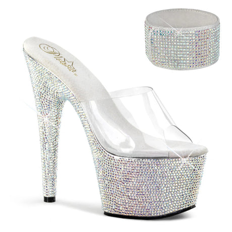 Pleaser Shoes - Plartform Sandals Bejeweled 7" Heel - Boutique Séduction
