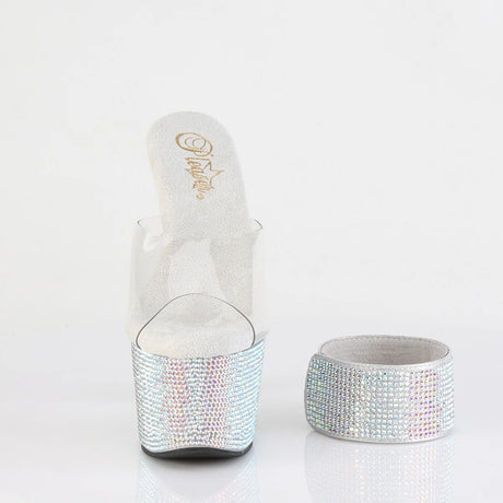 Pleaser Shoes - Plartform Sandals Bejeweled 7" Heel - Boutique Séduction