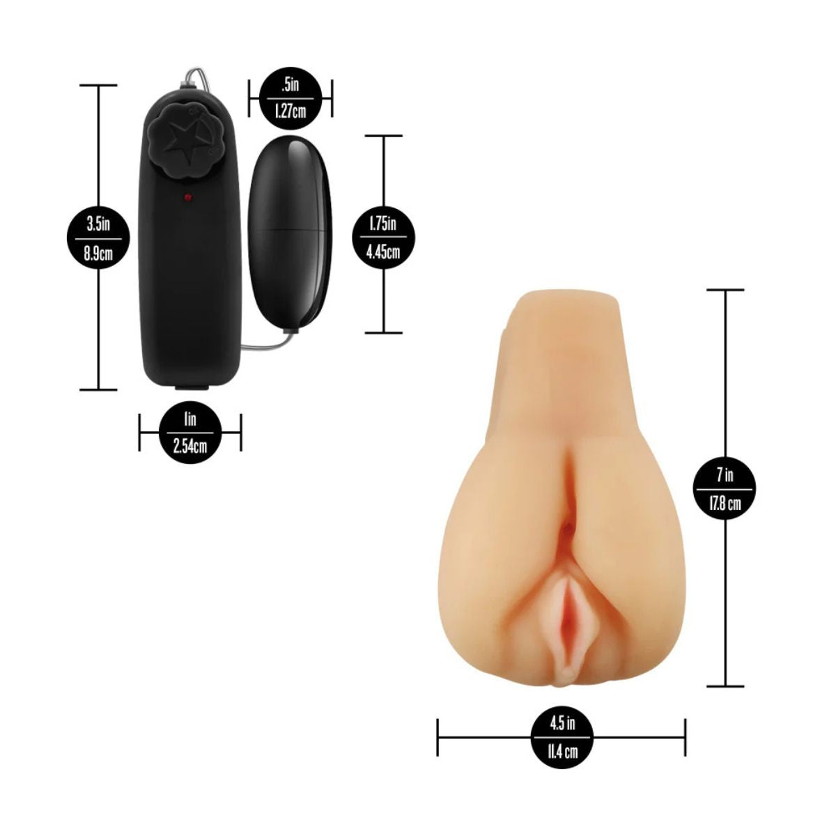 EnLust Jordyn Vibrating Remote Masturbator | X5 Plus Design