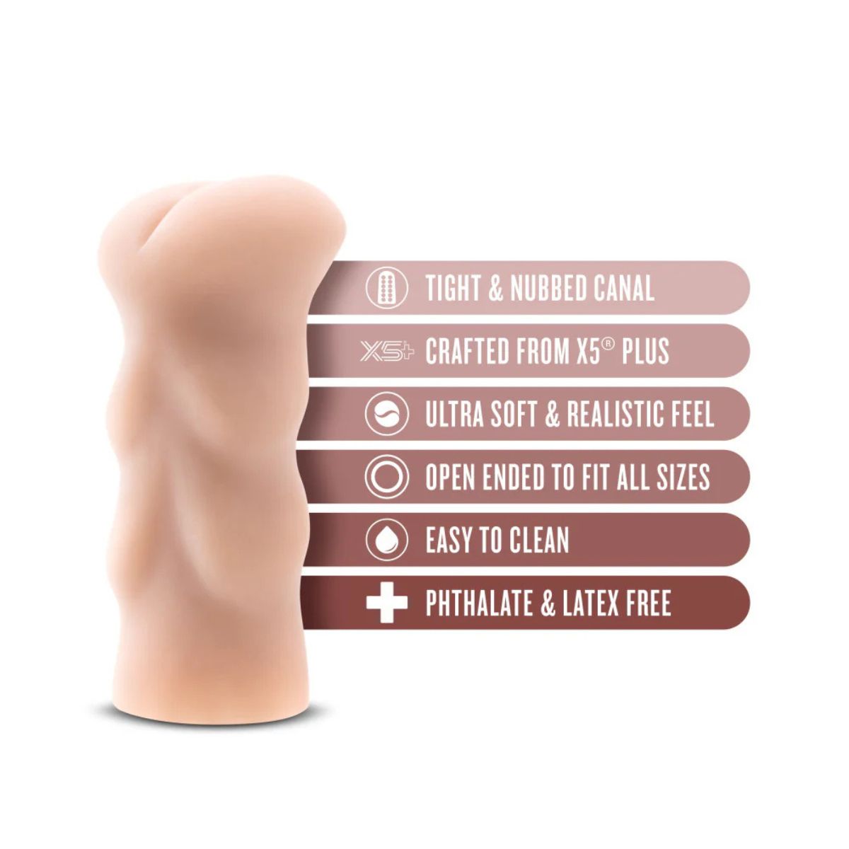 EnLust Cassie Masturbator | Soft X5® Plus Textured Design