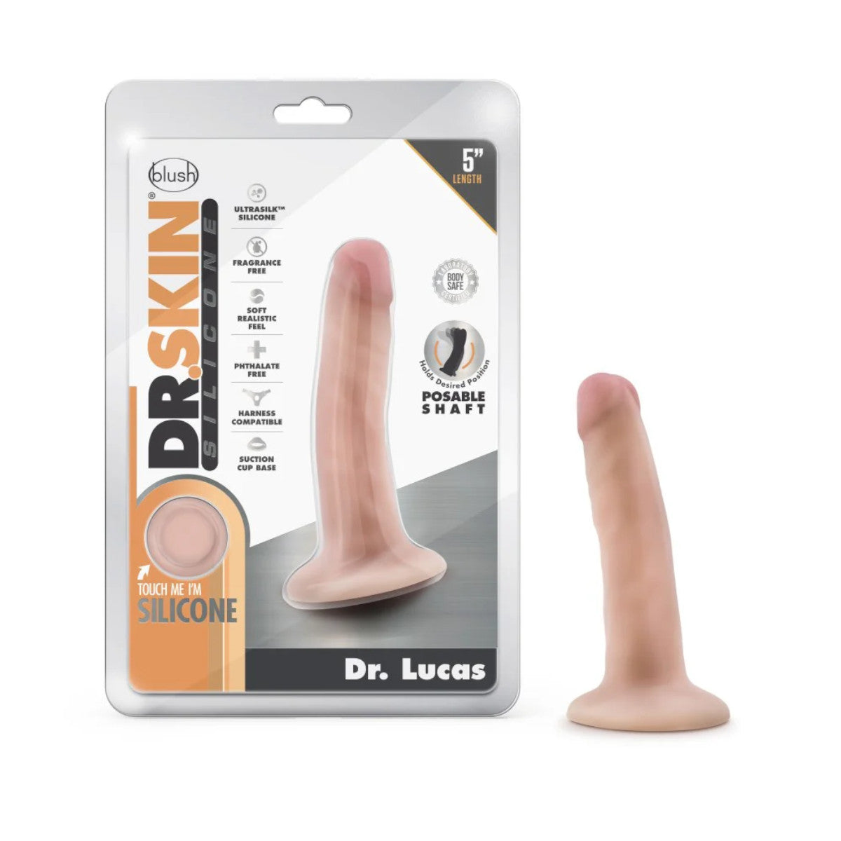 Dr. Skin - Dr. Lucas 5.5in Realistic Dildo - Boutique Séduction