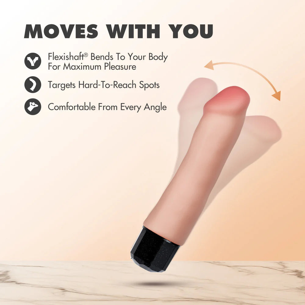 Dr. Avery 7.5" Realistic Vibrating G-Spot Dildo