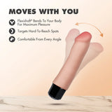Dr. Avery 7.5" Realistic Vibrating G-Spot Dildo
