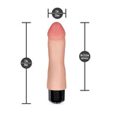 Dr. Avery 7.5" Realistic Vibrating G-Spot Dildo