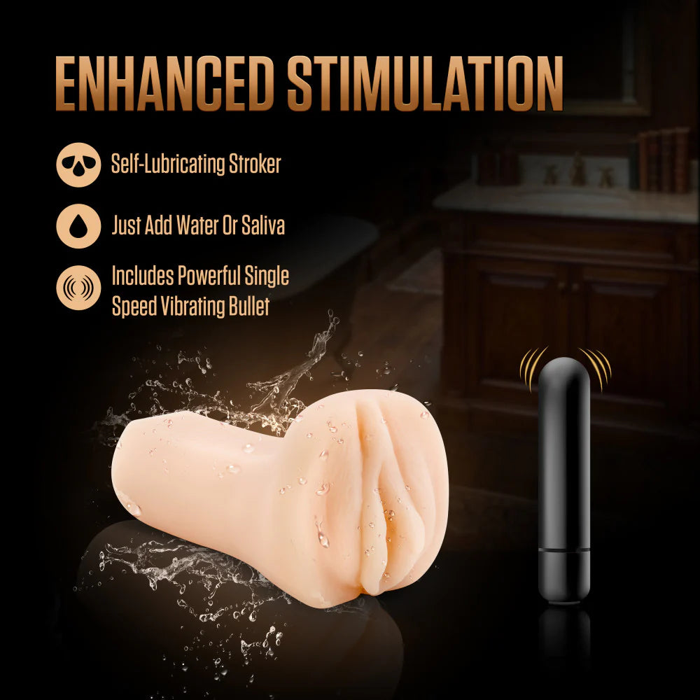 Emma A.I. Male Masturbator with Vibrating Bullet
