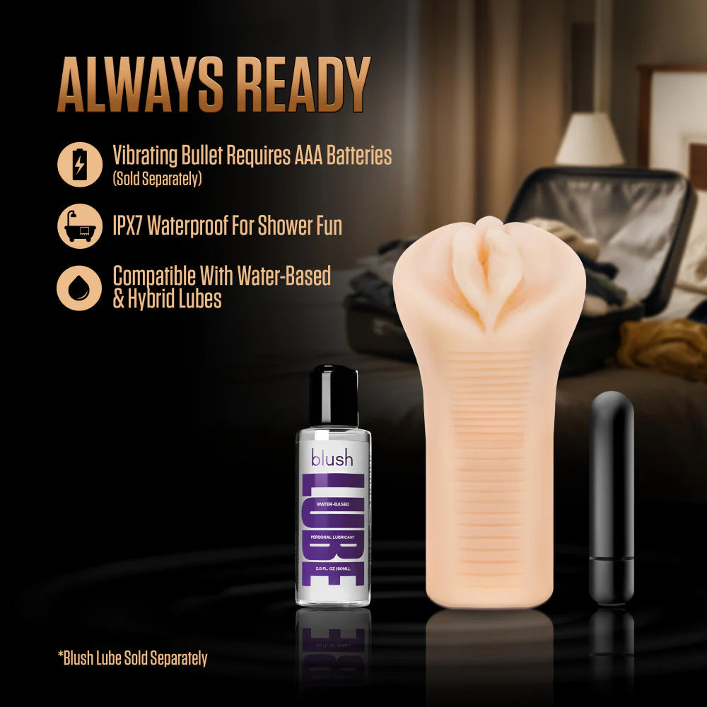 Emma A.I. Male Masturbator with Vibrating Bullet