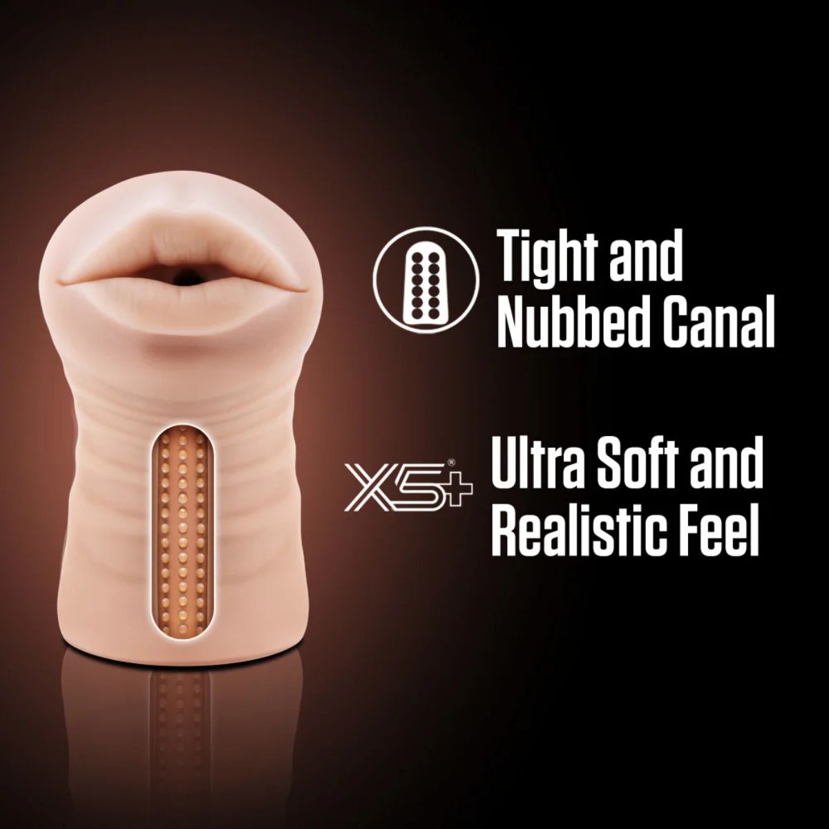 EnLust Nicole Vibrating Masturbator | Soft X5® Plus Design