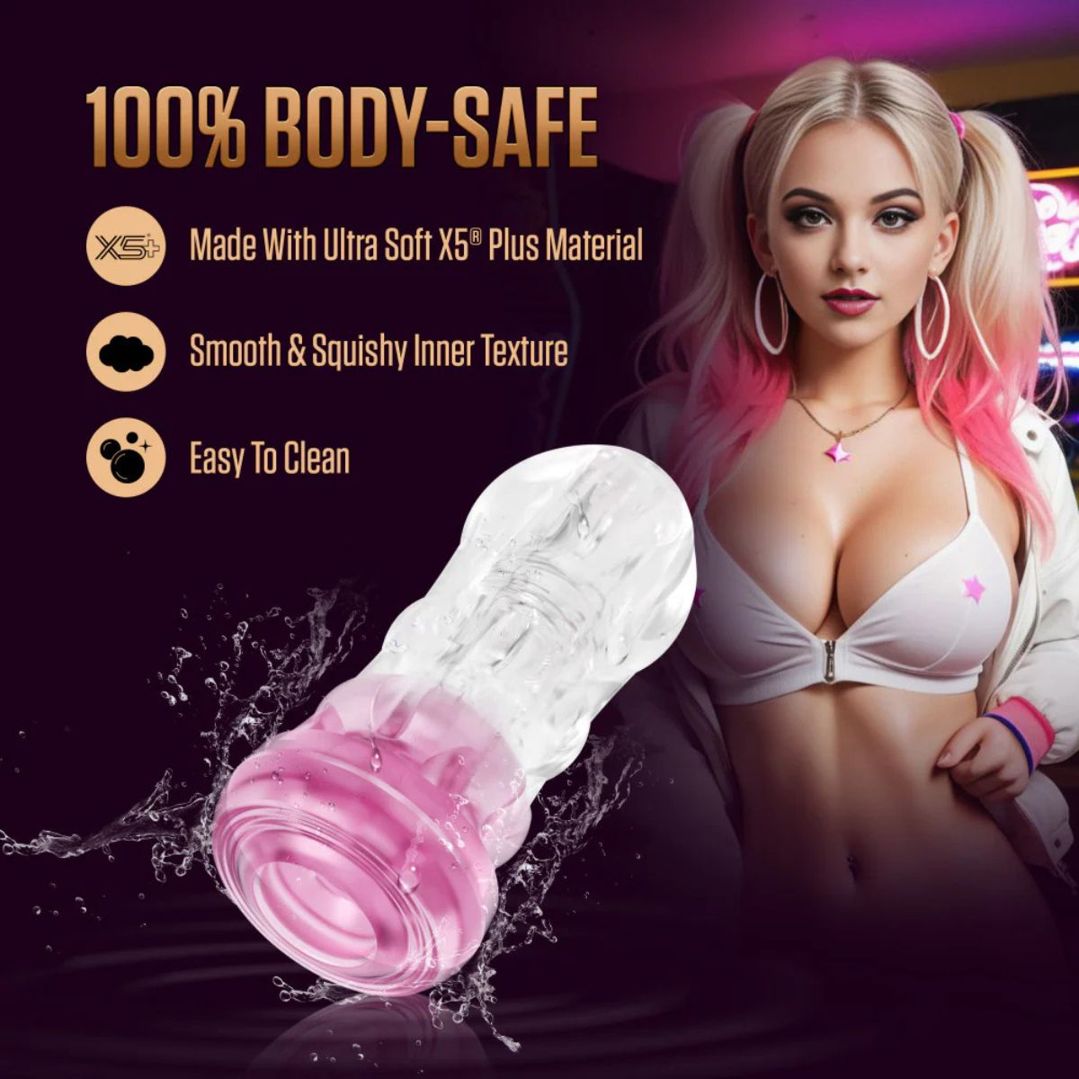 EnLust Candice Masturbator | X5® Plus Soft Design