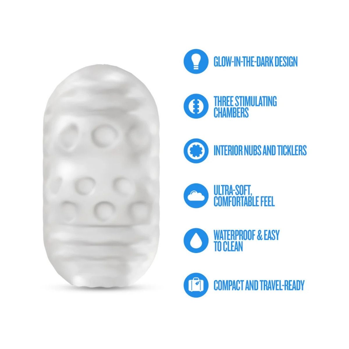 Rize Xaddy Pocket Stroker | Textured Glow Design