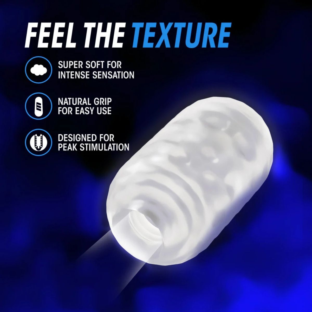 Rize Xaddy Pocket Stroker | Textured Glow Design