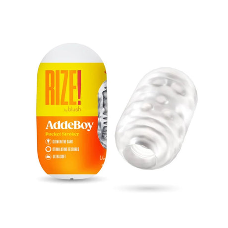 Rize AddeBoy Pocket Stroker | Textured Glow Design