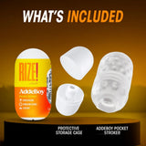 Rize AddeBoy Pocket Stroker | Textured Glow Design