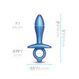 Slide Silicone Butt Plug