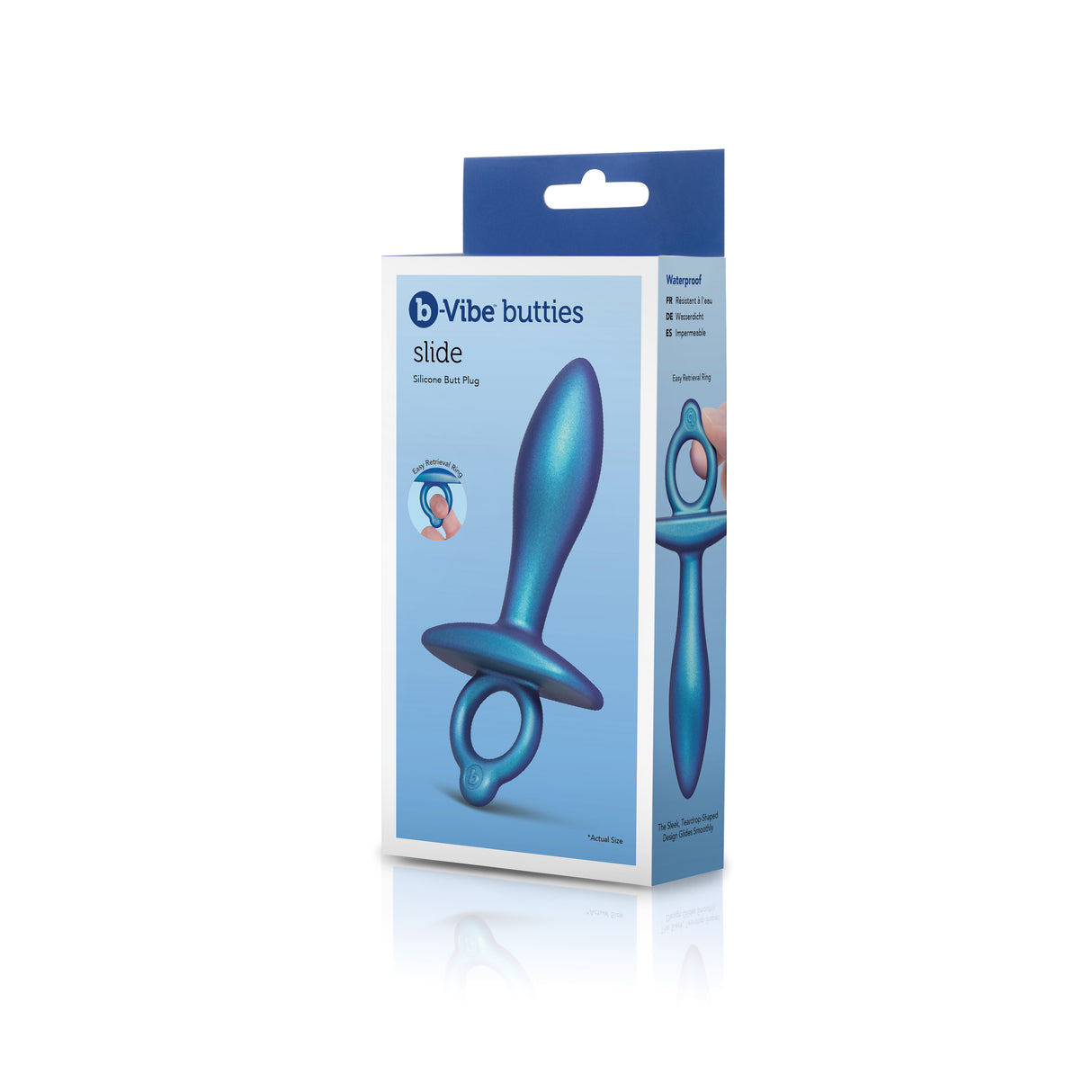 Slide Silicone Butt Plug