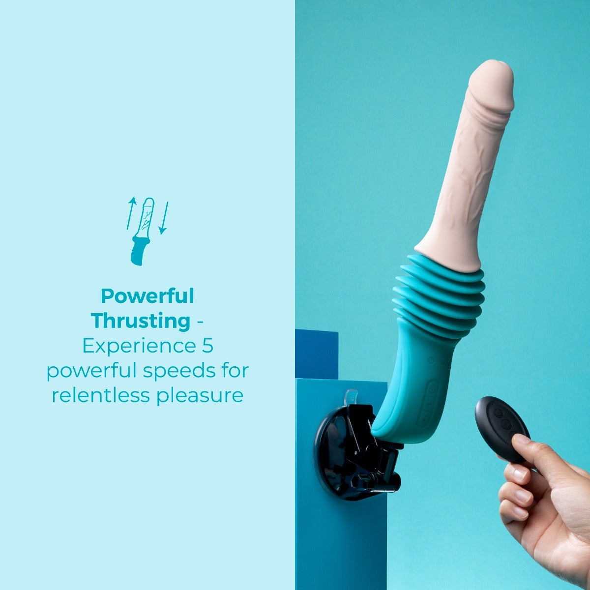 Machine Sexuelle avec Dildo Réaliste Va-et-Vient