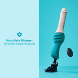 Machine Sexuelle avec Dildo Réaliste Va-et-Vient