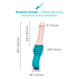 Machine Sexuelle avec Dildo Réaliste Va-et-Vient