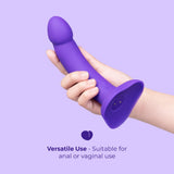 Ensemble Strap-On Dildo Vibrant Incurvé de 6,5po