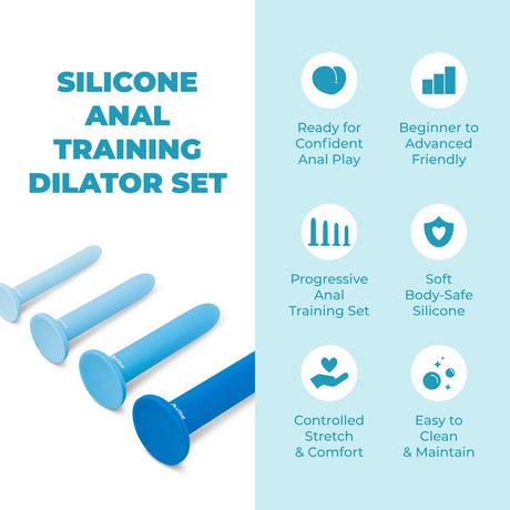 Ensemble de Dilatateurs Anaux en Silicone