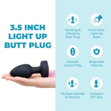 Plug Anal Lumineux de 3,5 pouces