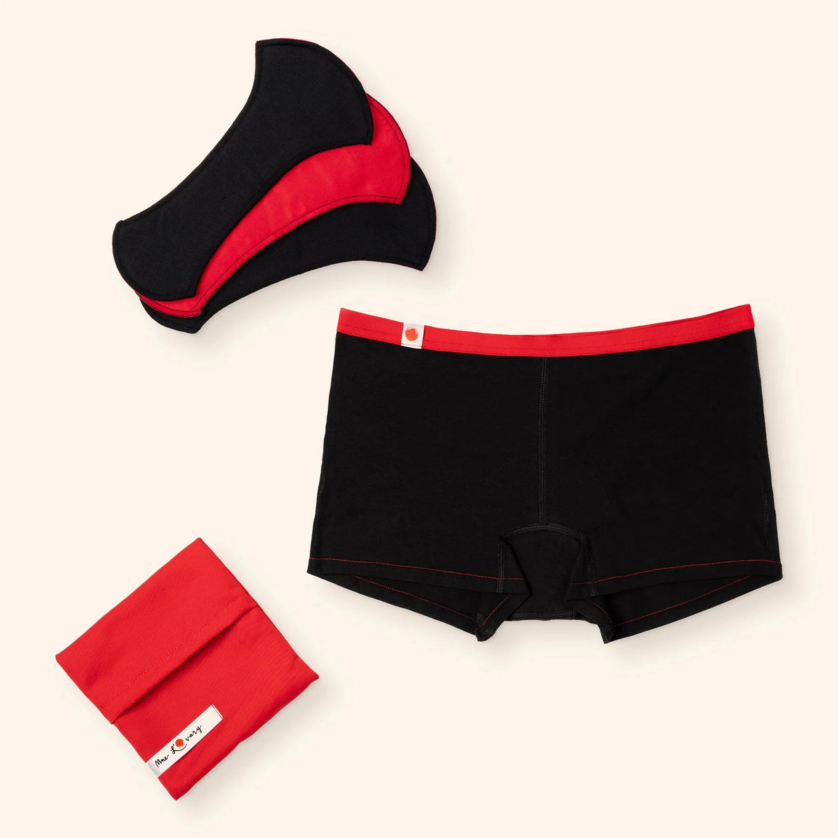 Mme l'Ovary - La Boxy ✦ 3-in-1 Menstrual Panties - Boutique Séduction