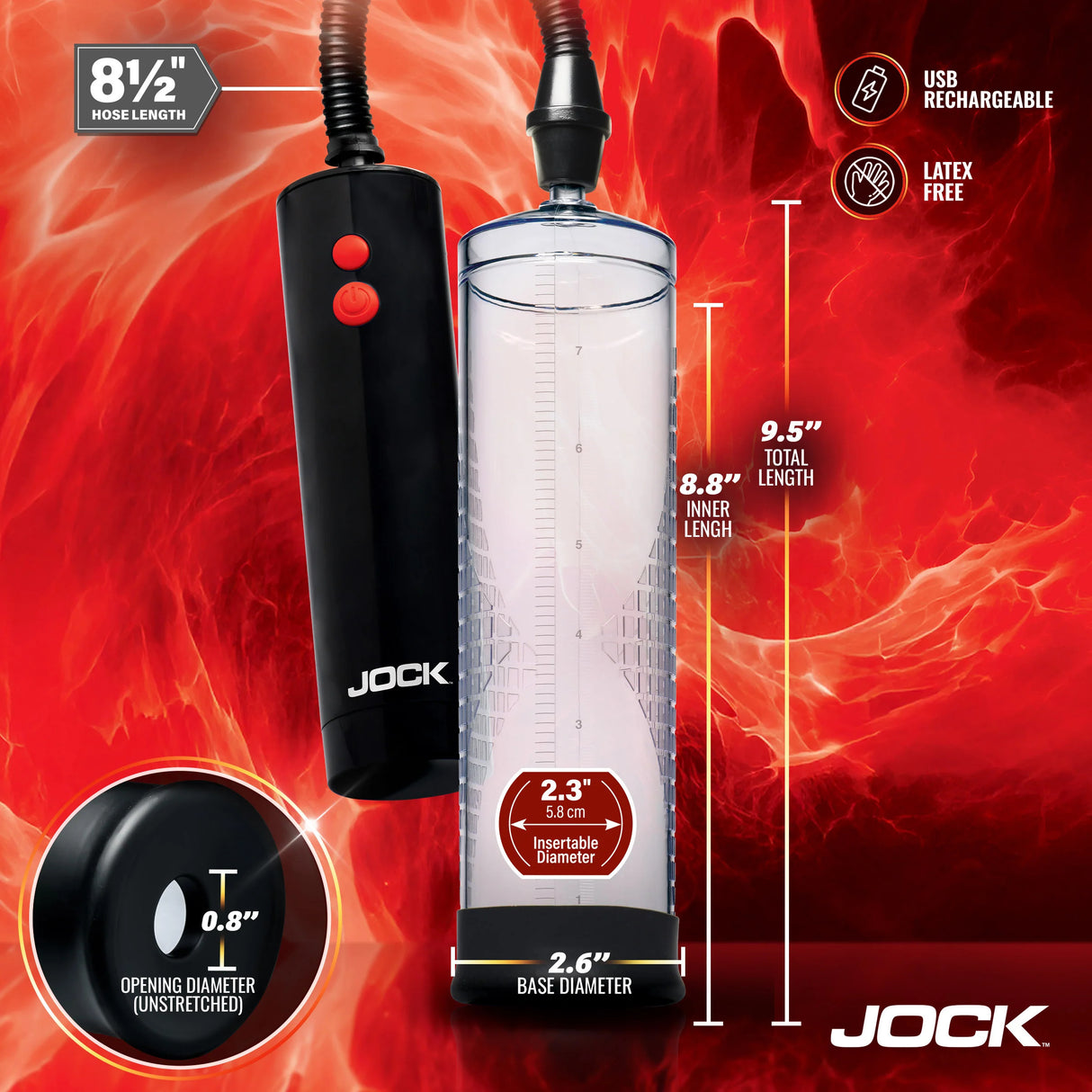 Pompe à Pénis Power Up Automatique & Rechargeable