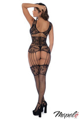 Celestial Sparkle Rhinestone Cincher Bodystocking