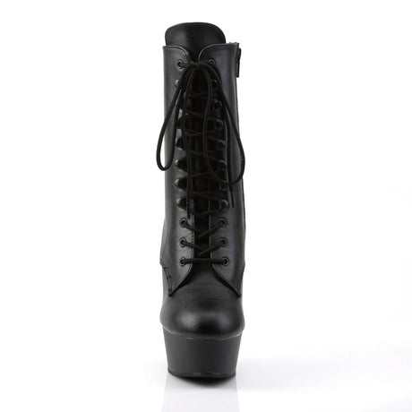 Pleaser Shoes - Faux Leather Ankle Boot 6" Heel - Boutique Séduction