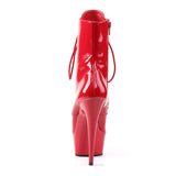 Vinyl Ankle Boot 6" Heel Pleaser Shoes - Boutique Séduction