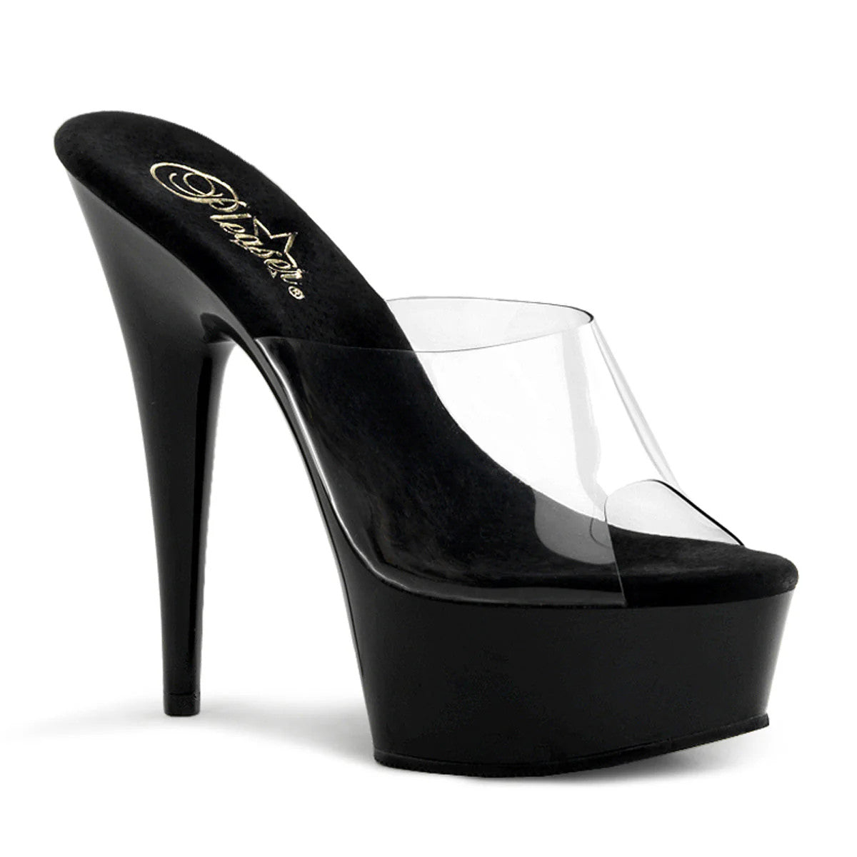 Pleaser Shoes - Open Toe Platform Sandal 6" Heel - Boutique Séduction