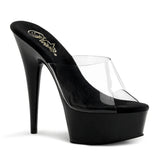 Pleaser Shoes - Open Toe Platform Sandal 6" Heel - Boutique Séduction