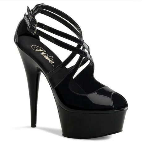 Platform Sandals Delight 6" Stiletto Heel Pleaser Shoes - Boutique Séduction