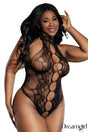 Dreamgirl International - Cutout Net Teddy - Boutique Séduction