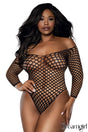 Dreamgirl International - Big Net Teddy - Boutique Séduction