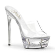 Platform Sandals Eclipse 6 1/2" Stiletto Heel Pleaser Shoes - Boutique Séduction