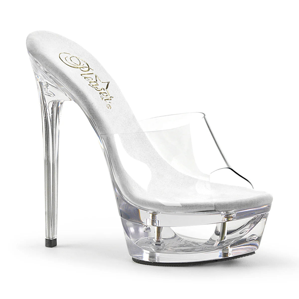Platform Sandals Eclipse 6 1/2" Stiletto Heel Pleaser Shoes - Boutique Séduction